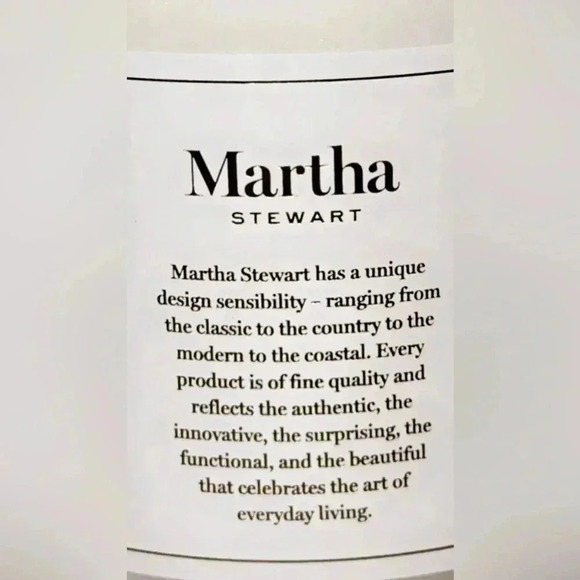 NWT Martha Stewart Home Designer Large 2 Wick Scented Candle Glass Jar w/Lid - Picture 7 of 9